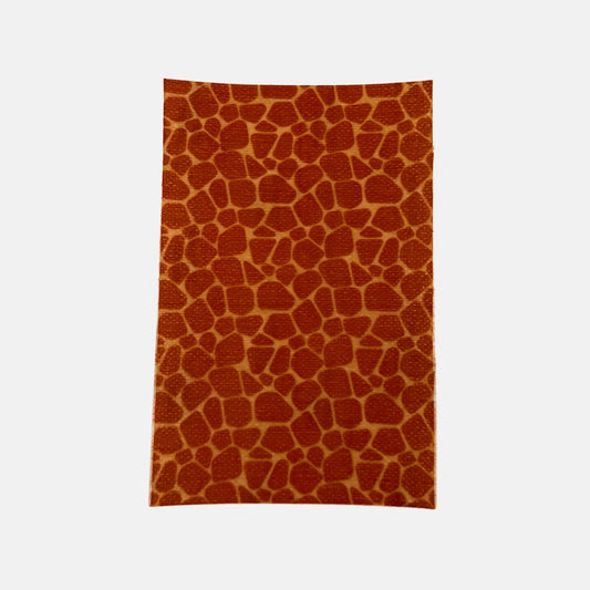 Patch sonde, imprimé girafe.