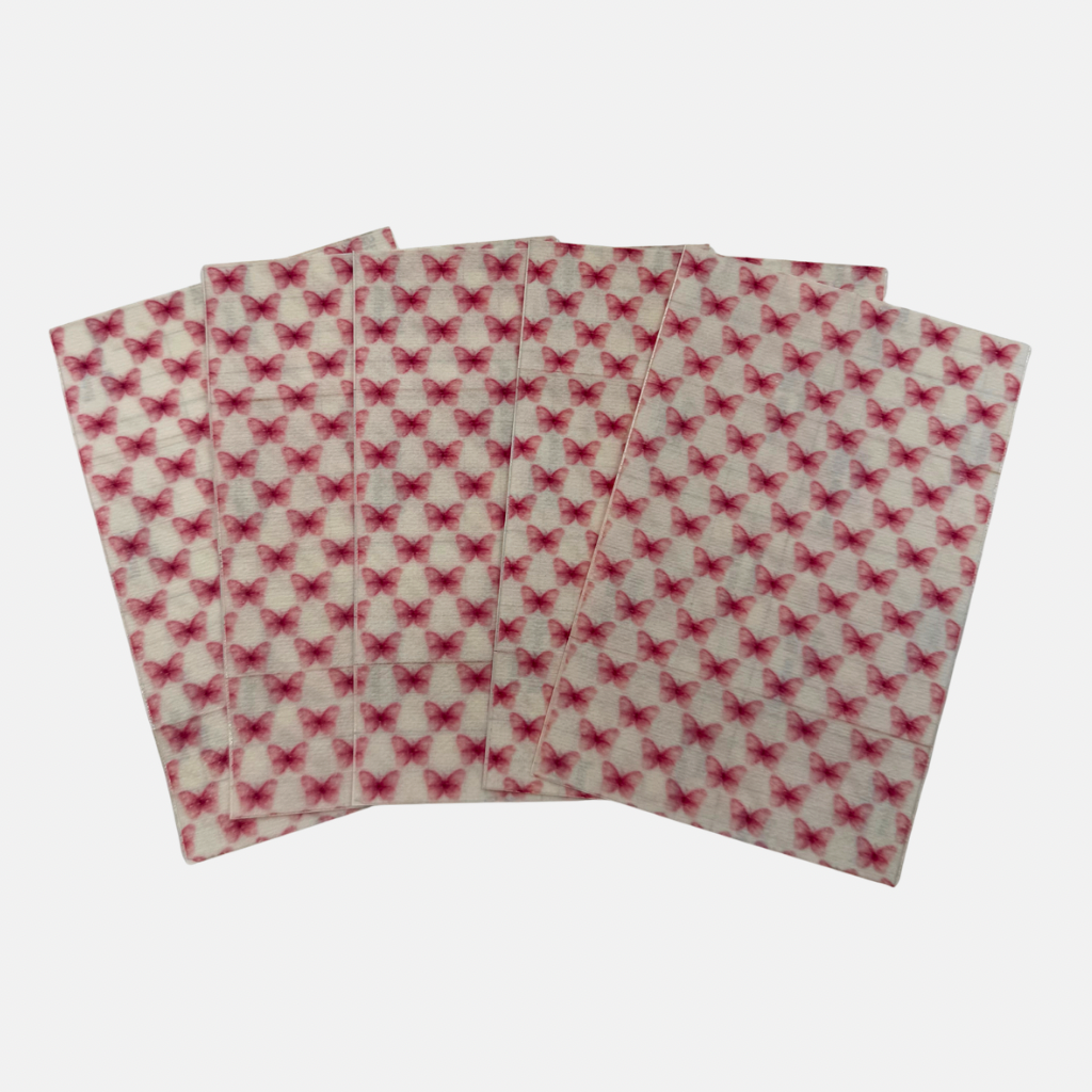 Sondepleister | Roze Vlinders | 5-Pack