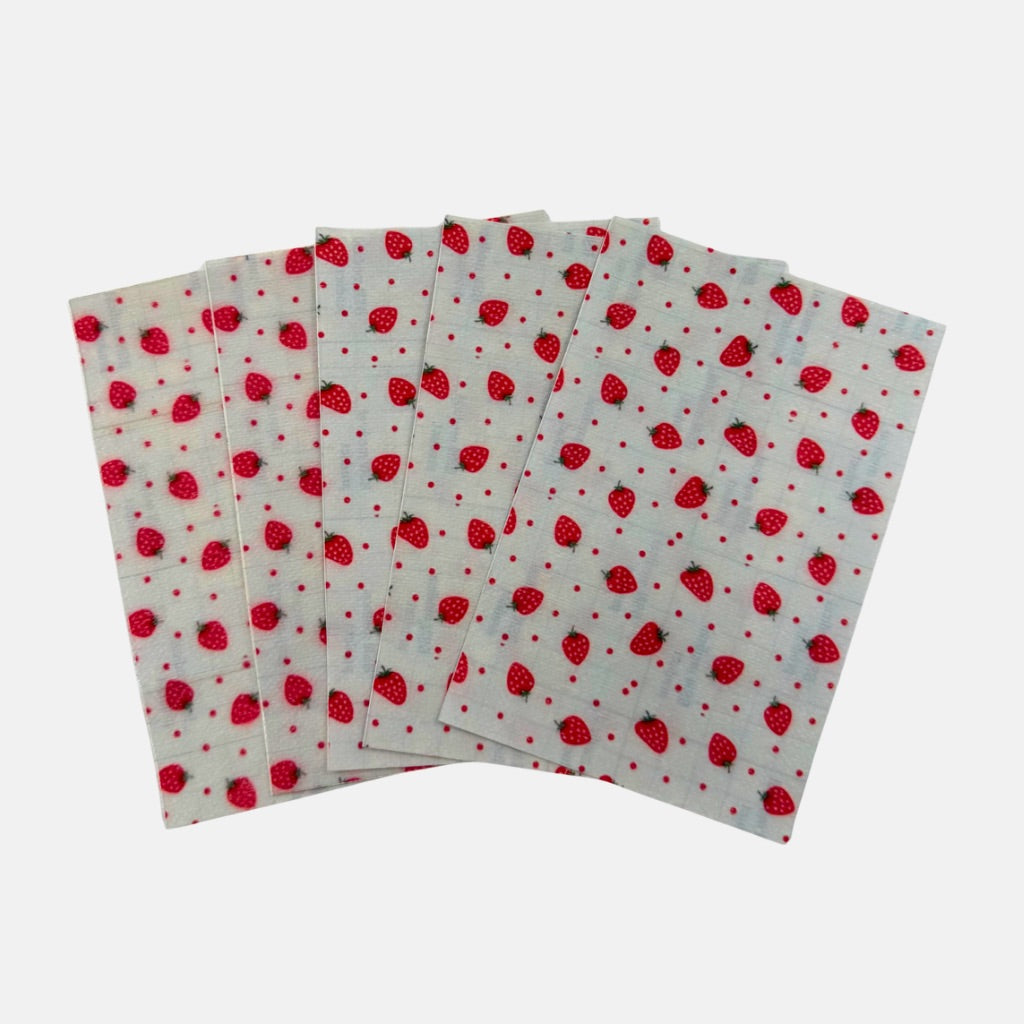 Sondepleister | Aardbeitjes | 5-Pack