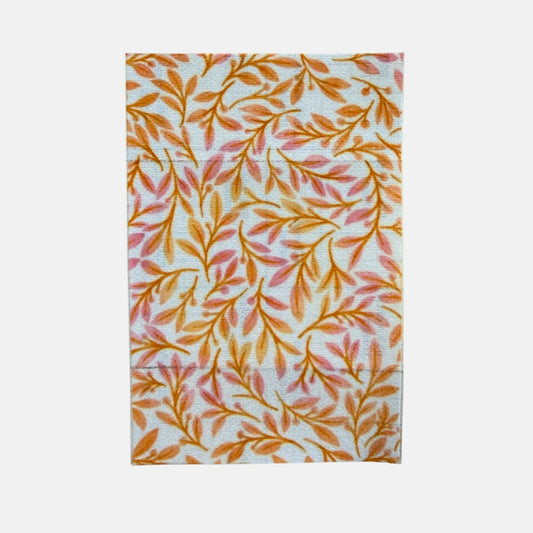 Sonde en plâtre, feuilles d'automne.
