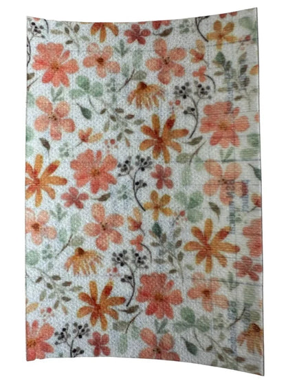 Sonde en plâtre, fleurs 7.