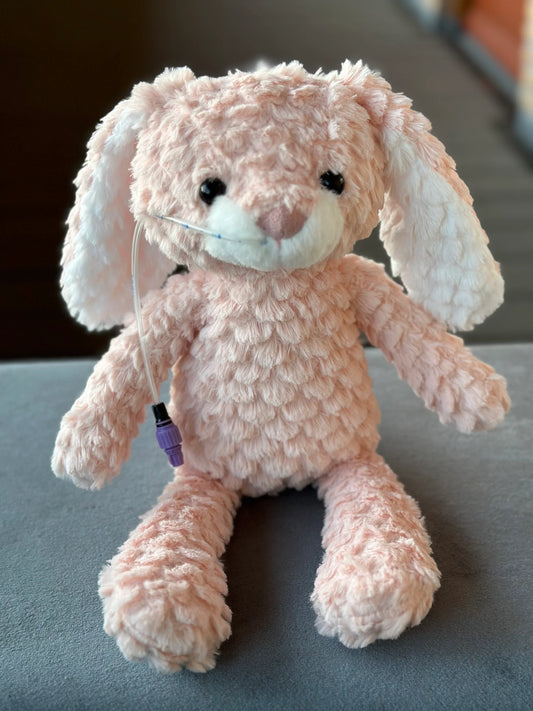 Tubie Friend, lapin rose.