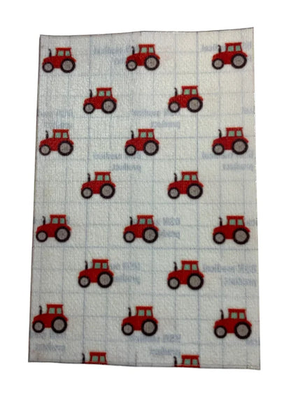 Sonde en plâtre, tracteur.