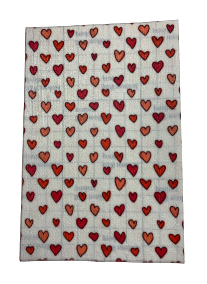 Patch de sonde, coeurs rouges.