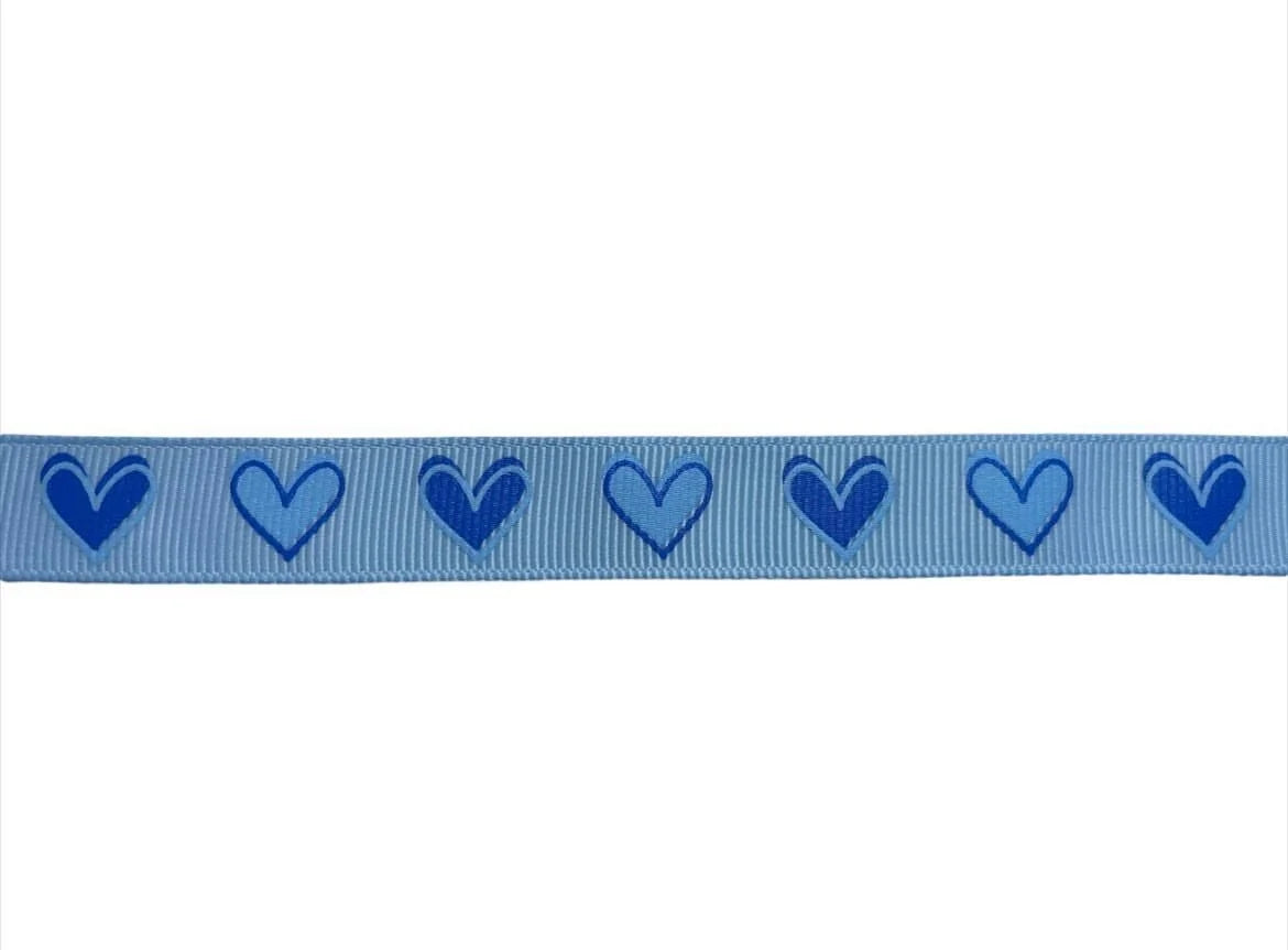 Clip de sonde, coeurs bleus.