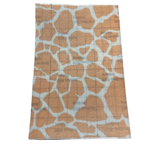 Patch sonde, imprimé girafe.