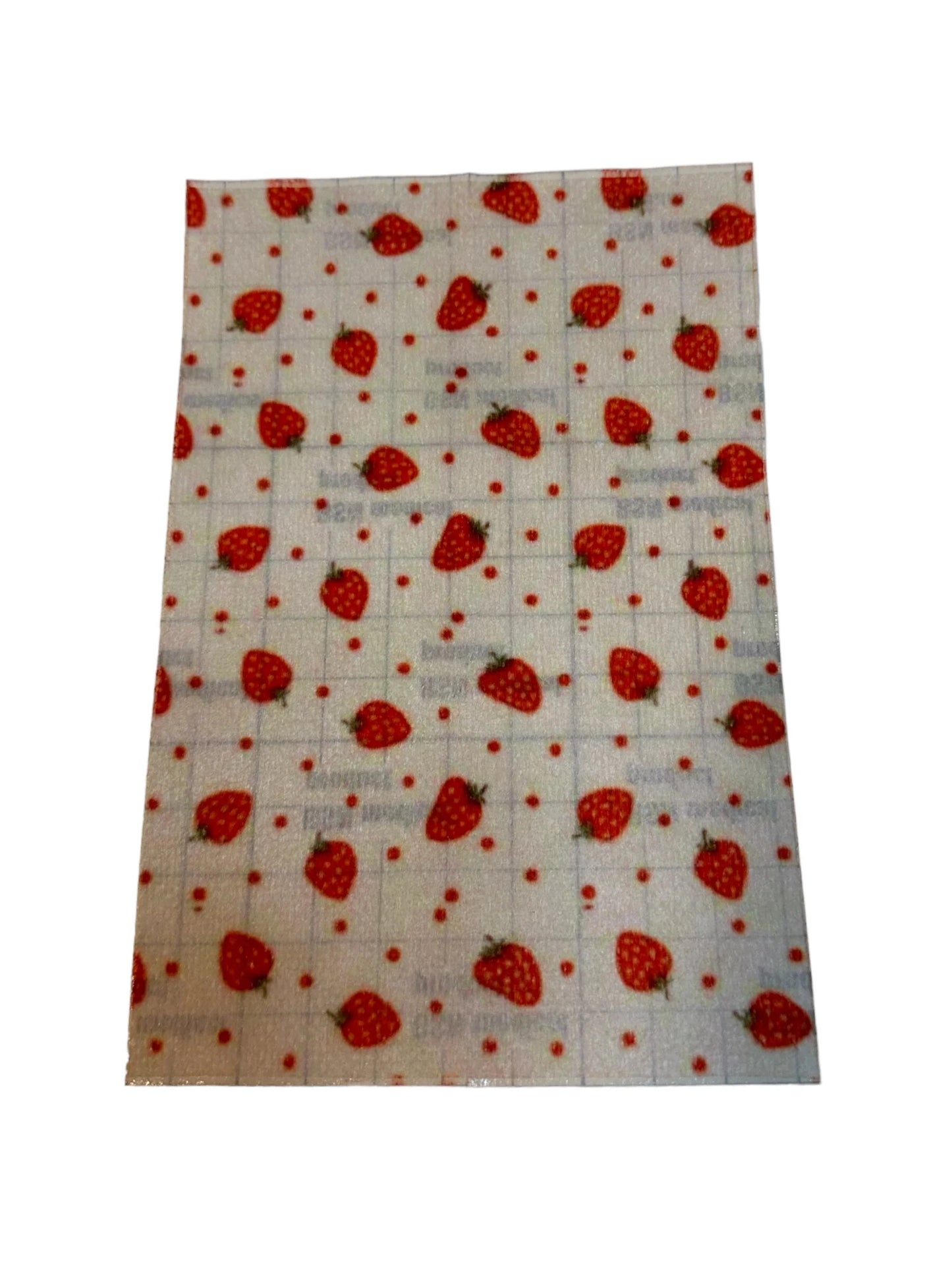 Pansement sonde, fraises.